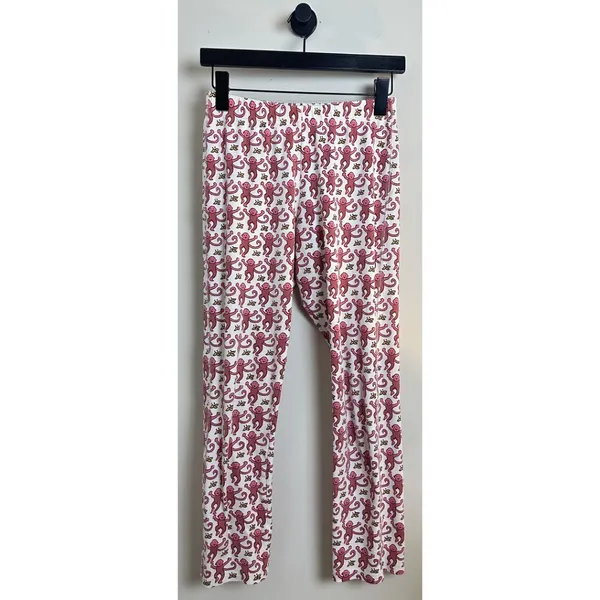 ROLLER RABBIT Monkey Pajamas in Pink Size X-Small - Image 8