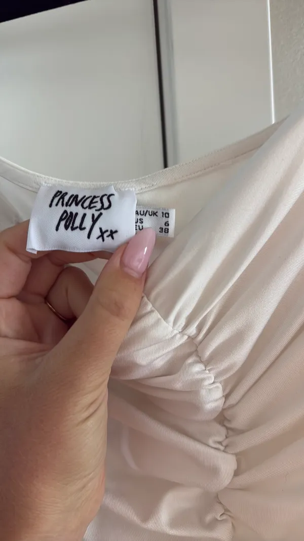 Princess Polly white bodysuit - Image 4