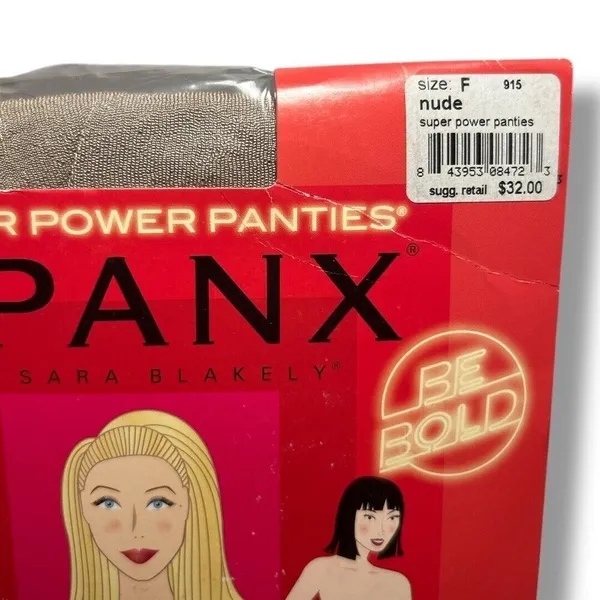 Spanx by Sara Blakely Super Power Panties In Power Line Mid Thigh Nude Size F‎ - Image 7