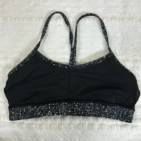 Lululemon Flow Y Bra Mesh Back Size 4 - Image 4