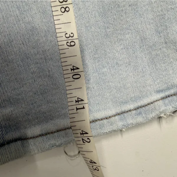 Vervet Blue 90s Vintage Straight Jean‎ light wash women’s size 26 - Image 9