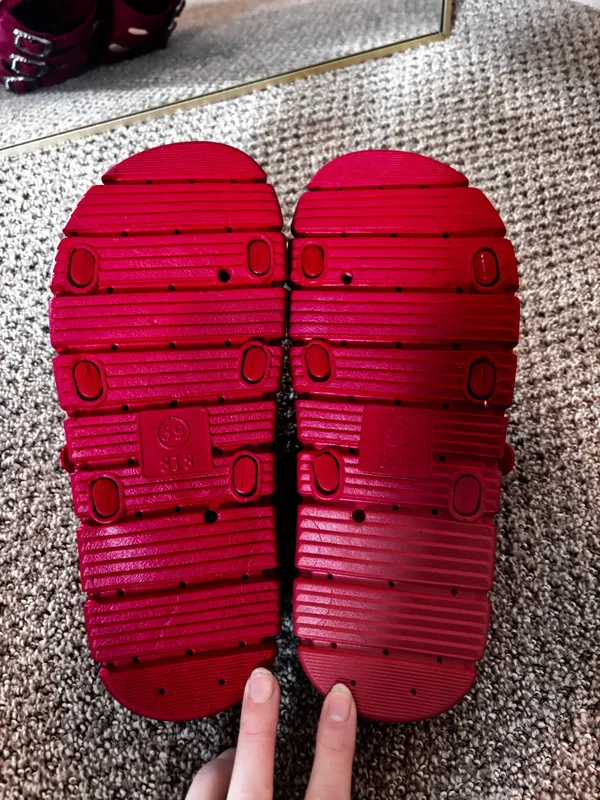Hot pink sandals Red Size 7 - Image 4