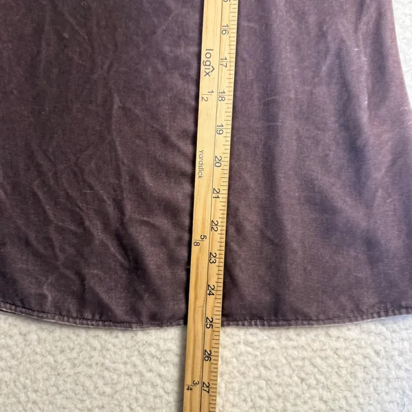 Sundance Camisole Tank Top Womens XS Brown‎ Silk Blend Velvet Lace Trim Y2K - Image 6