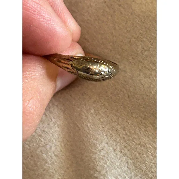 925 sterling silver ring size 8 unique cute rare - Image 3