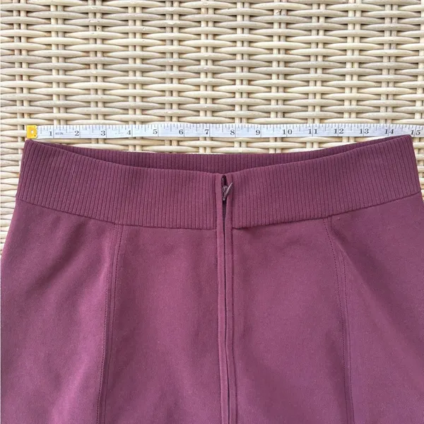 Lululemon‎ Ribbed Knit Mini Skirt medium athleisure streetwear layered staple - Image 6