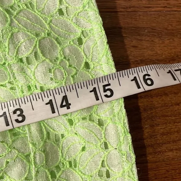 J.Crew neon lace mini skirt m - Image 4