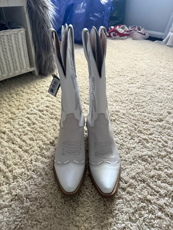Dingo Cowboy Boots Leather - Image 2