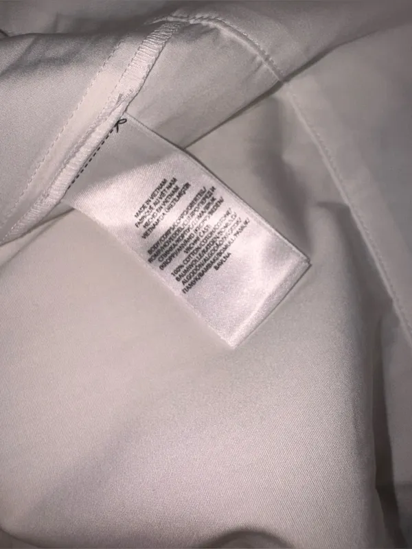 NEW Polo Ralph Lauren Paneled Cotton Button-Up Midi White Dress sz 2 - Image 8