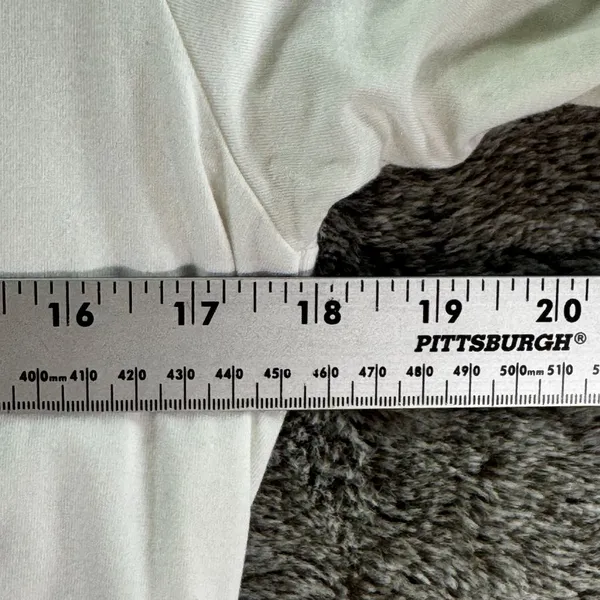 Abercrombie & Fitch Soft AF Tee Sz XS White - Image 6