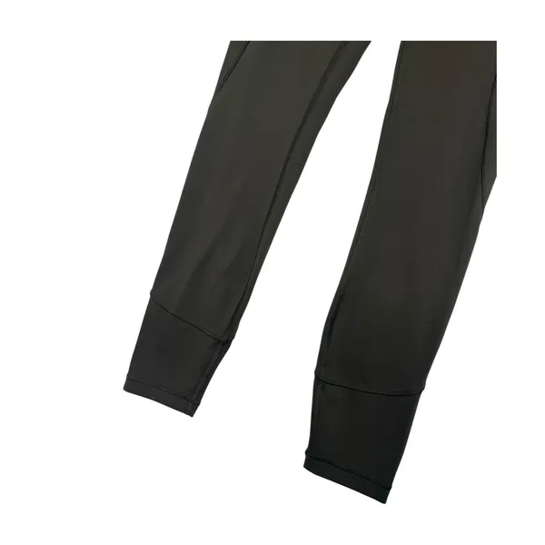 Lululemon In Movement Leggings Womens 4 Green Everlux High Rise 7/8 Yoga Workout - Image 6