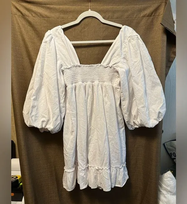 NWT Show Me Your Mumu Mandi Mini Dress White Size XL - Image 7