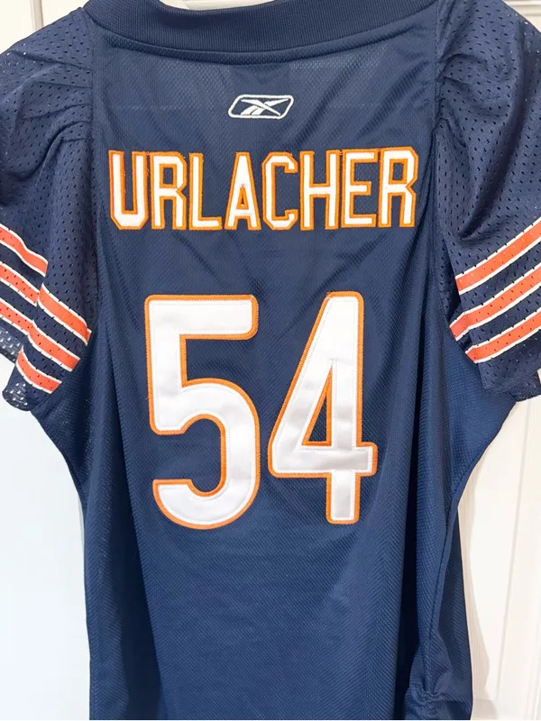Vintage Reebok NFL Chicago Bears Brian Urlacher #54 Women's Jersey MEDIUM - Image 8