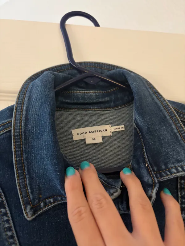 Good American Mini Dress Denim - Image 3