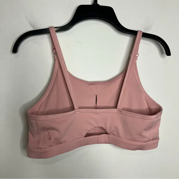 Nike Dri-fit sports bra light pink women’s‎ size XL athletic activewear casual - Image 5