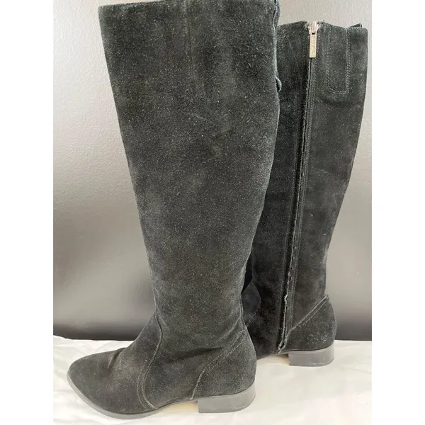Nine West Nicolah Women's Black Leather Shoes/Boots Size 7.5M SKU 5720 - Image 5