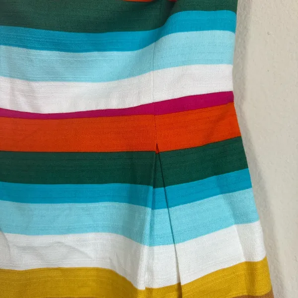 Trina Turk Strapless Striped Mini Dress - Image 5