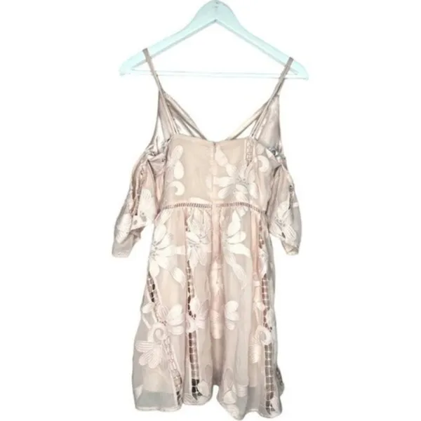 Lovers + Friends Blush Floral Mini Dress XS - Image 6
