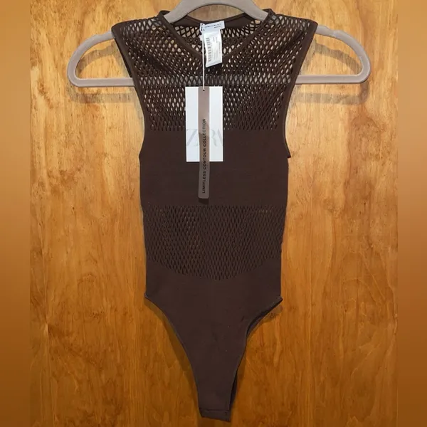 Zara Brown Limitless Contour Seamless Bodysuit - Image 2