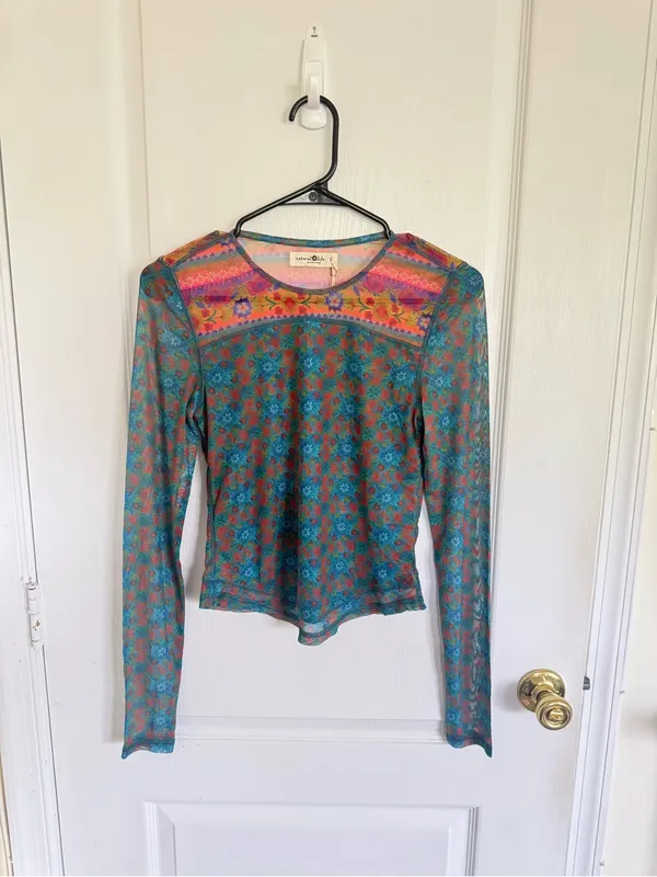 Natural Life NEW Sloane Mesh Long Sleeve - Image 3