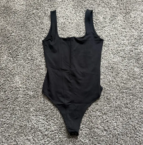 Abercrombie & Fitch Black Scoop Neck Bodysuit - Image 3