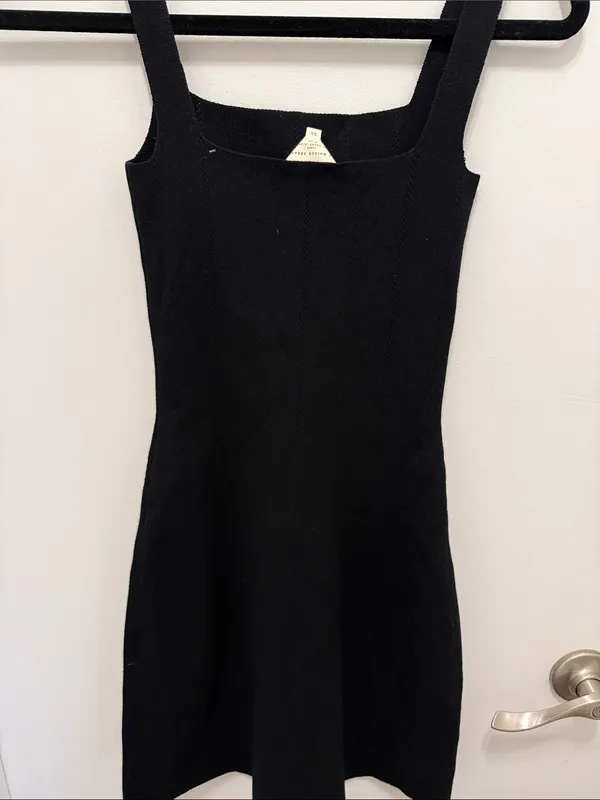 Sézane Judith Black Dress - Image 4