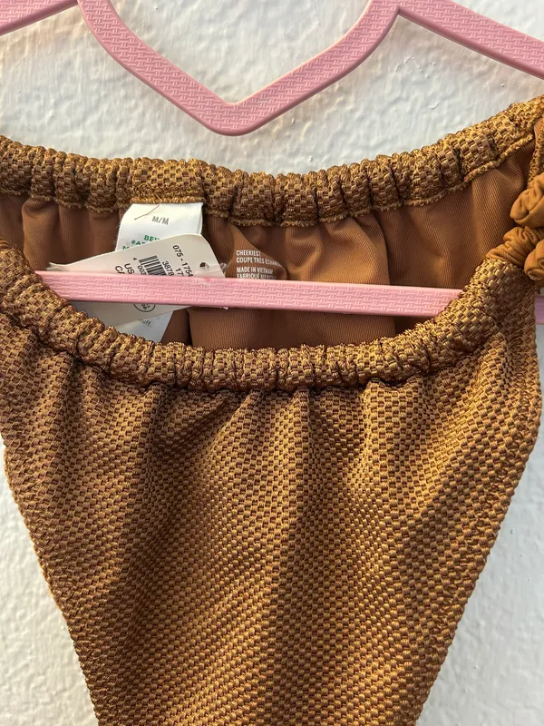Aerie Brown Cheeky Bikini Bottoms - Image 5