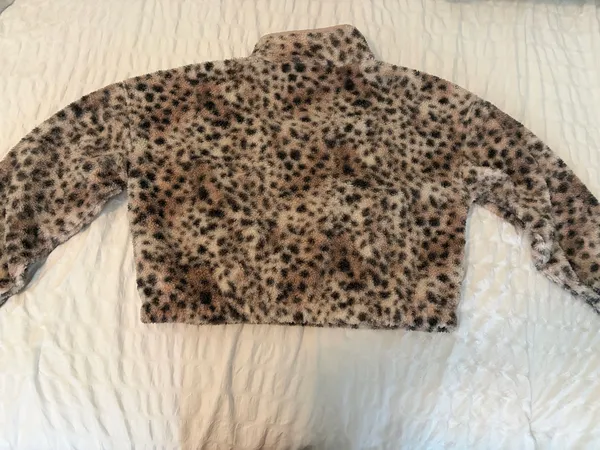 Aerie Fleece Pullover quarter button up(M) - Image 2