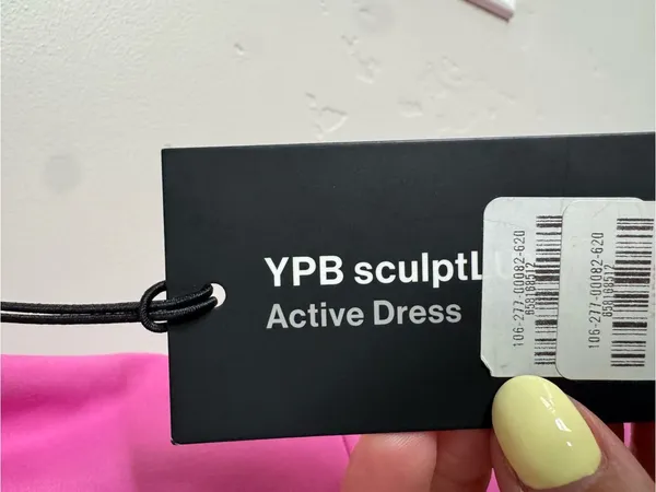 Abercrombie & Fitch YPB sculptLUX athletic mini dress pink XL NWT - Image 7