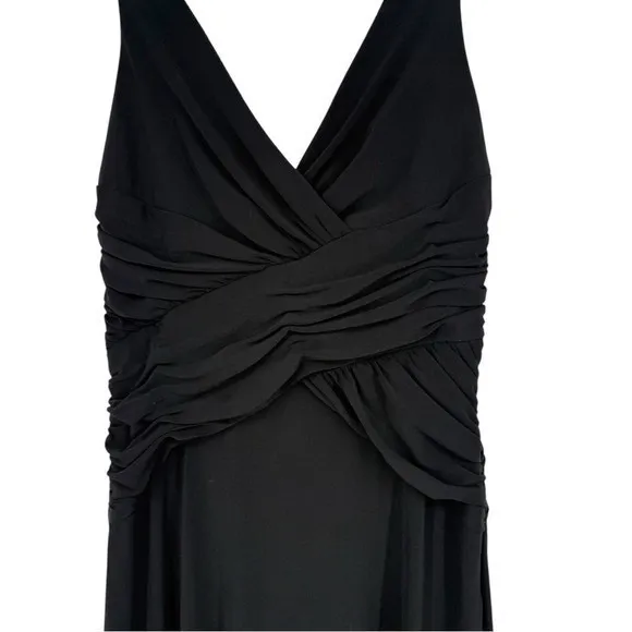 NWT Vintage 90s Laundry by‎ Shelli Segal V-Neck Sleeveless Evening Gown Size 0 - Image 9