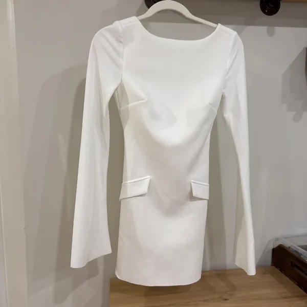 Princess Polly Mini Dress White - Image 2