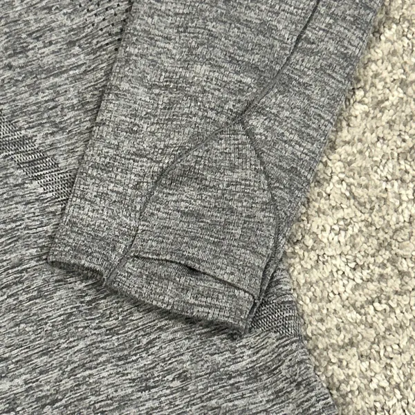 Lululemon Swiftly Tech Shirt Long Sleeve Womens 8 Gray Top Athletic Stretch - Image 5
