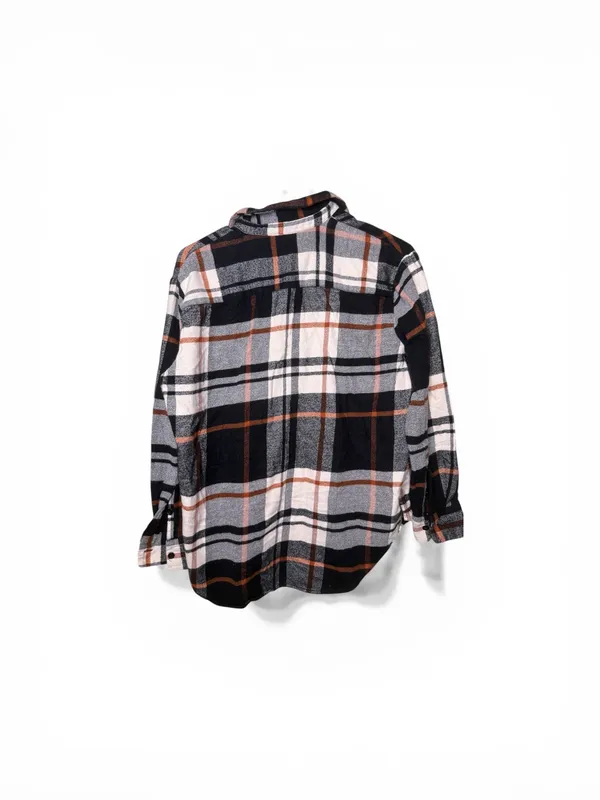 Madewell plaid flannel shirt Small - Image 2