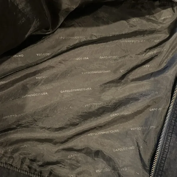 Gap Navy Blue Cargo Utility Jacket Size Large - Image 6
