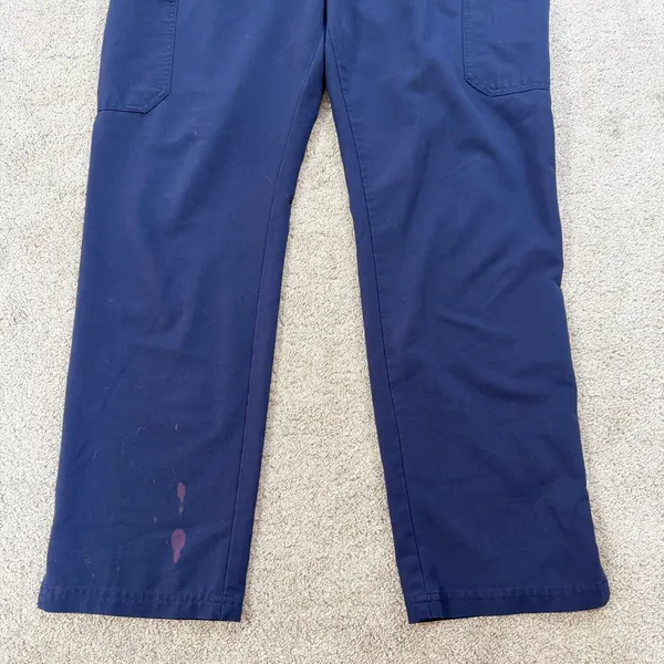 Figs Women’s High Waisted Yola Skinny Scrub Pants Pull On in Navy L - Image 4
