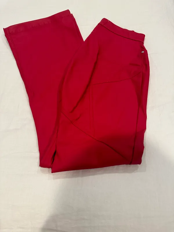 Revice Red Leather Pants - Image 4
