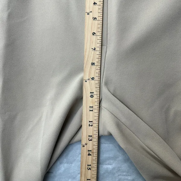 Jules‎ & Leopold Women Sailor Dress Pants Beige M Career Quiet Luxury Clean Girl - Image 8