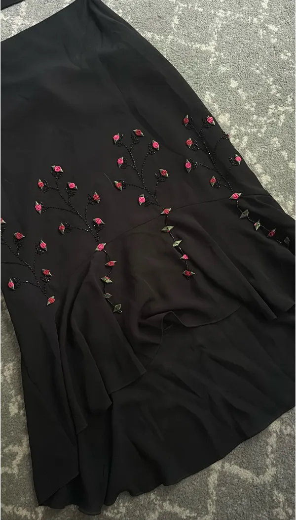 Vintage Two Piece Set Black Size 2 - Image 2