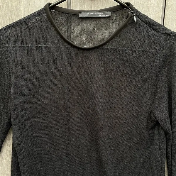 W&B‎ Zara Collection Sheer Top - Image 2