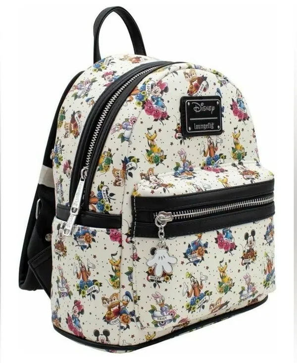 NWT Disney Loungefly Limited Edition Sensational 6 Tatoo Mini Backpack - Image 2