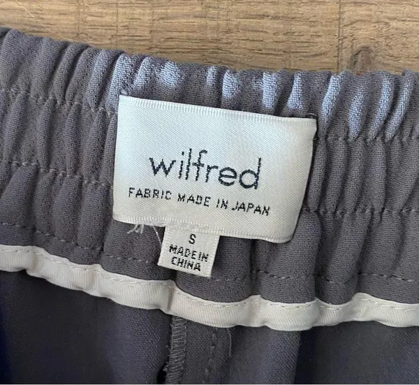 wilfred aritzia gray waistband casual joggers pants - Image 4