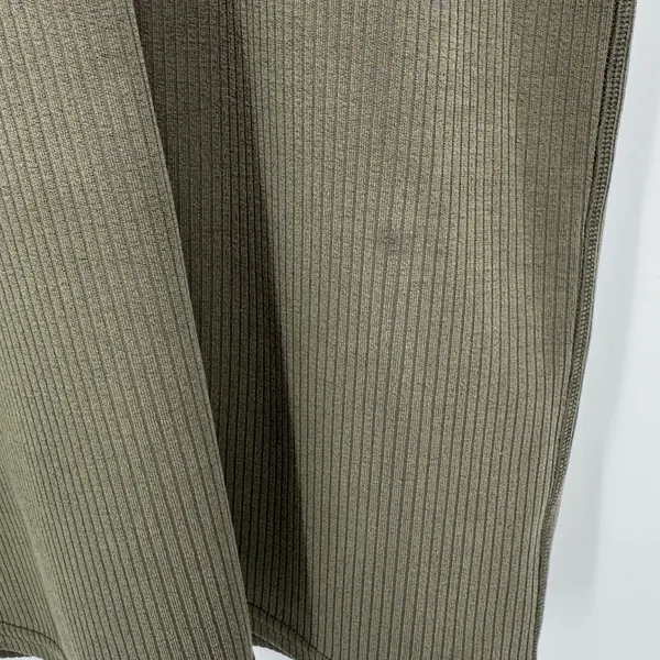 Lululemon Ribbed Softstreme Slim-Fit Tank Dress 8‎ Green Athleisure Casual Mini - Image 8