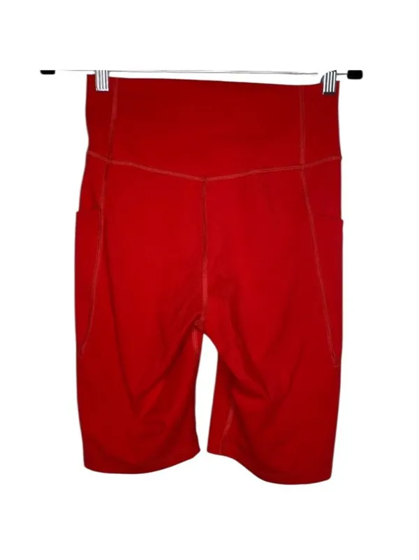 The North Face Motivation Pocket 9” Bike Shorts Size M Horizon Red - Image 4