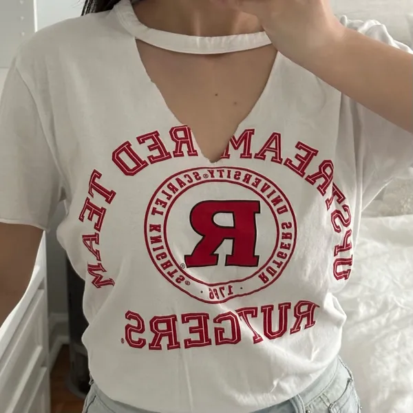 VS PINK Rutgers T-Shirt - Image 3