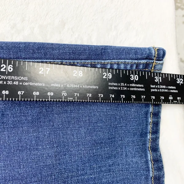 Carhartt Layton‎ Slim Fit Bootcut Womens Sz 16 Regular Blue Jeans Cotton Stretch - Image 4