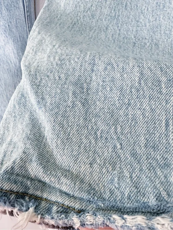 Abercrombie Curve Love 90s Relaxed High Rise Jeans Light Wash 32/14 XL Length - Image 7