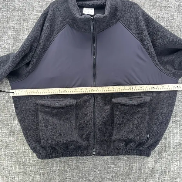 Blogilates Sherpa Fleece‎ Jacket Black 1X - Image 9