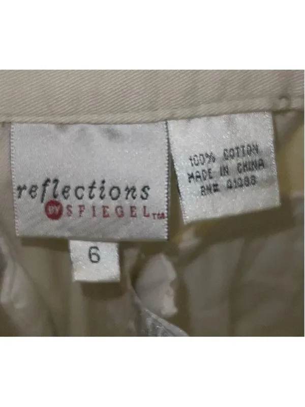 Women's VTG Cargo Pants Beige 6 Casual Khaki - Image 8