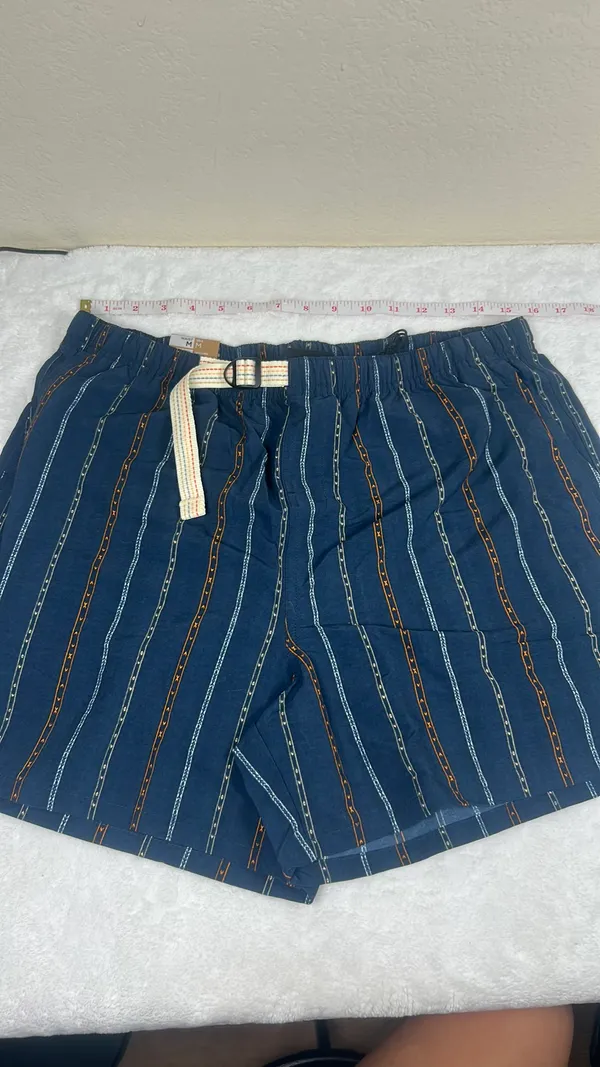 prAna indigo Heritage shorts - Image 5