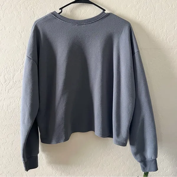Pink Floyd Graphic Cropped Sweatshirt - Image 6