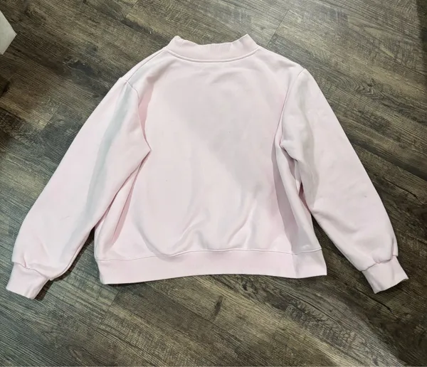 PARKE fleece mockneck sweatshirt in sprinkle - L/XL - Image 6